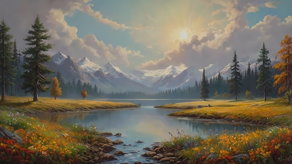 Natures Embrace Print