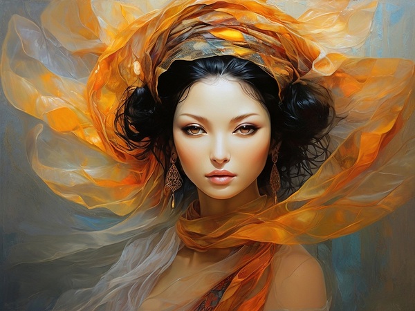 A Whisper of Wind and Silk Print