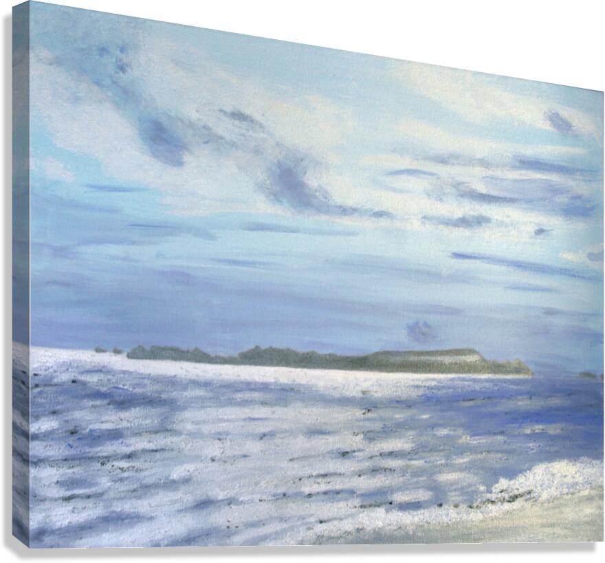 Silver Waters    Canvas Print