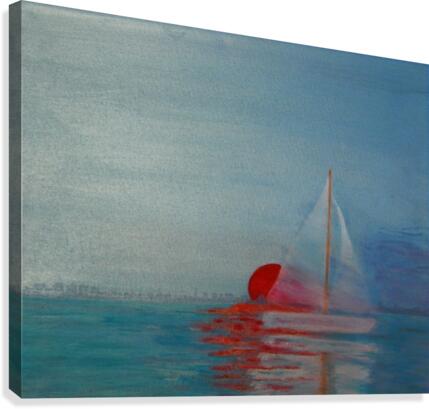 Smooth Sailing Canvas Print