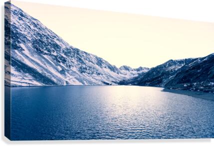 Blue Lakes Canvas Print