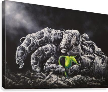 A Hand Canvas Print