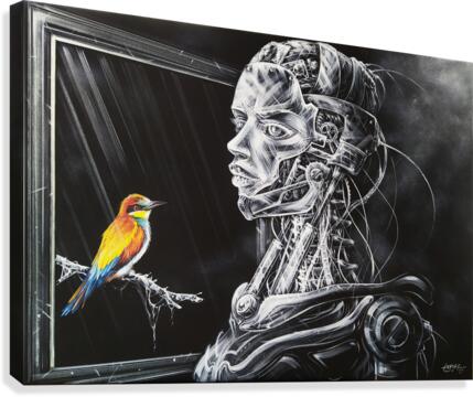 A Bird Canvas Print