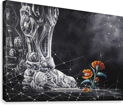 A Flower Canvas Print