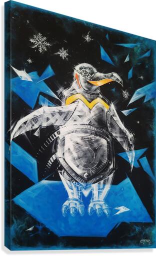 Penguen Canvas Print