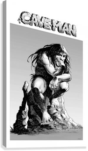 CAVEMAN Canvas Print