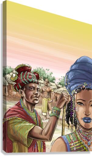 INDIANS Canvas Print