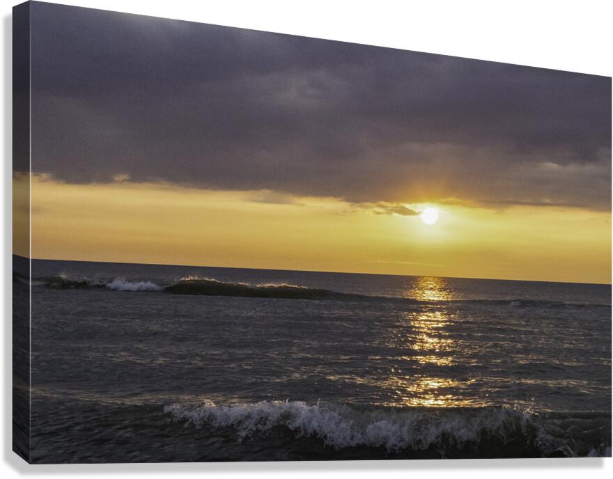 Orange sky Canvas Print