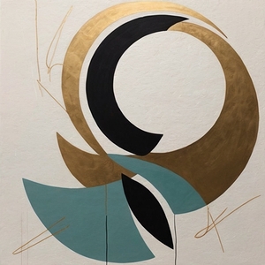 Simple Abstract Piece 4 by Adil Albalushi