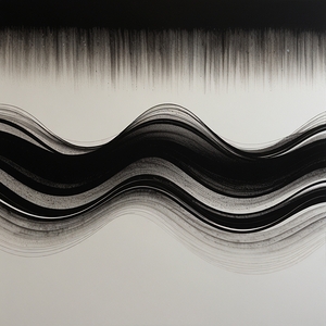 Abstract-Minimalist Wave by Adil Albalushi
