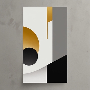 Abstract Piece- Negative Space 5 by Adil Albalushi