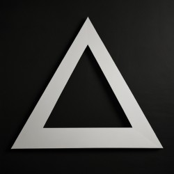 Abstract-Negative Space Triangle