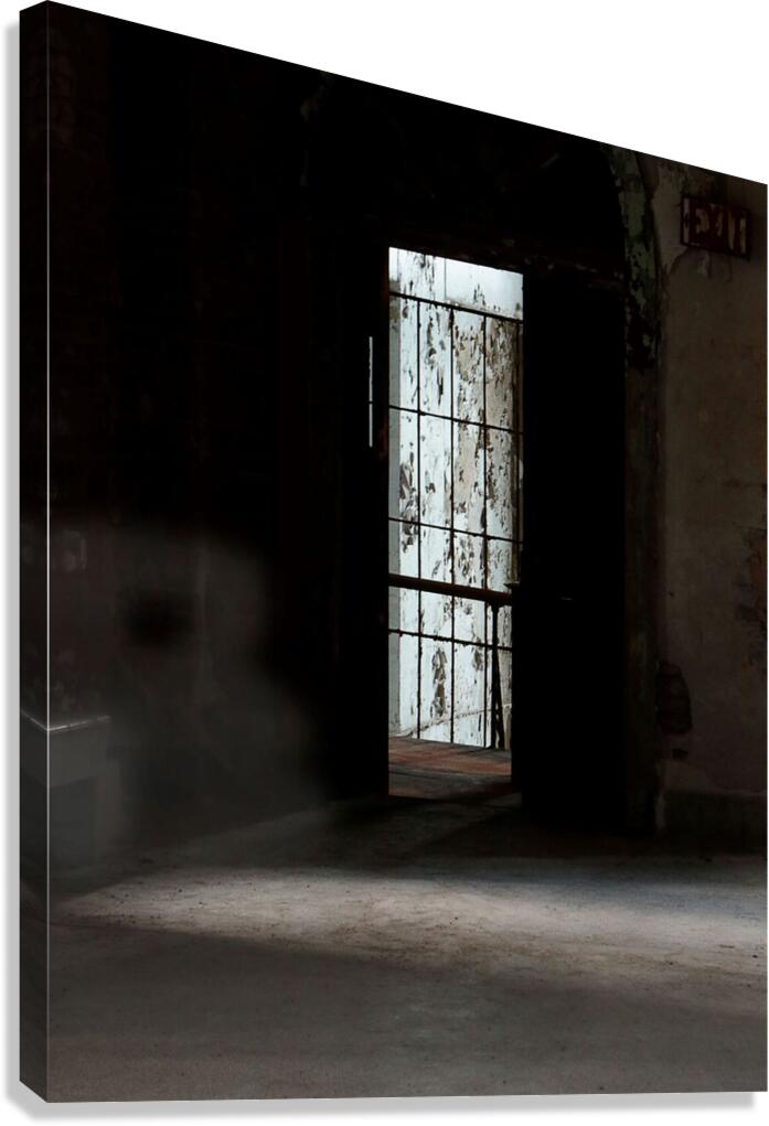 Exit in Rust Canvas Print