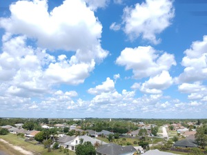 Clouds over Ft. Pierce