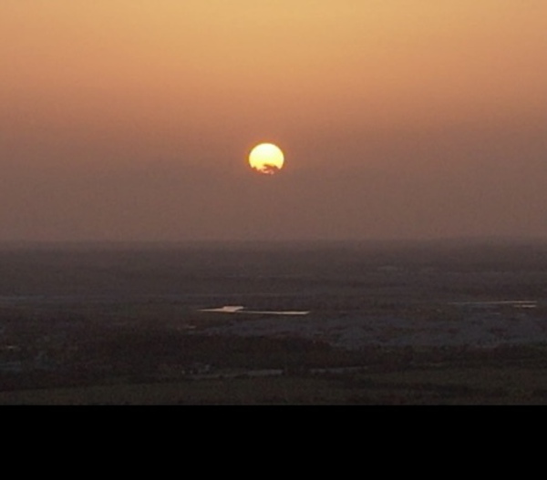 Sahara Dust Sunset Print