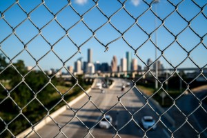 Chain Heart Fence