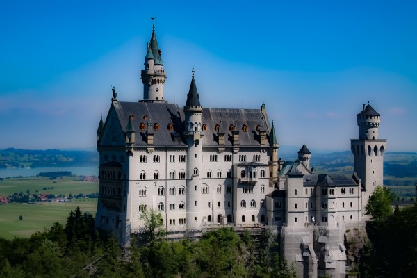 Neuschwanstein Castle by Nancy Calvert