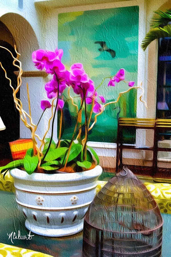 Sea Island Solarium by Nancy Calvert