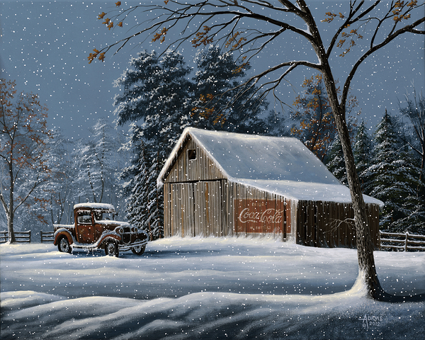 First Snow by Gary  Adams
