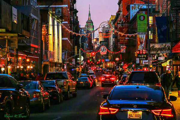 Mulberry St. NYC by Roland Bryan