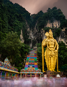 Busy Batu Caves