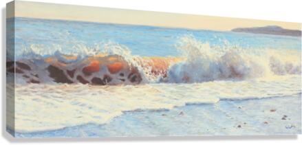 Winter Wave Canvas Print
