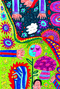 Abstract Psychedelic Imagination