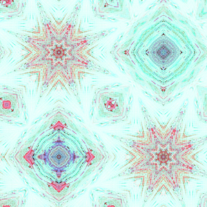 Abstract Geometric Pastel Pattern