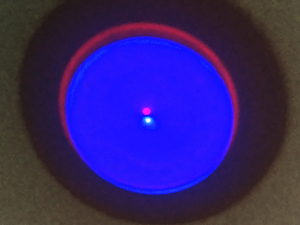  Abstract Red Circular Light Show                                                                                                                  