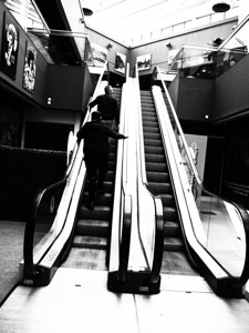   Eveyday Lifes Moments- The Escalator                                                                                      
