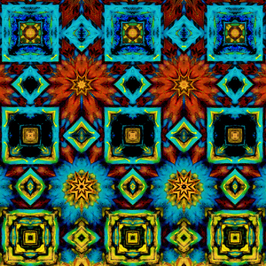 Abstract Geometric Vibrant Design