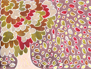 Abstract Autumn Oak Abstraction