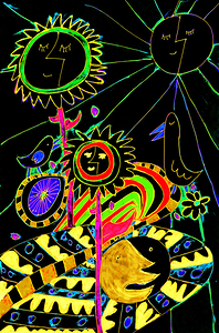 Abstract Dreaming Fantasy