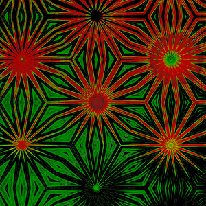 Abstract Modern Impressive Circles 