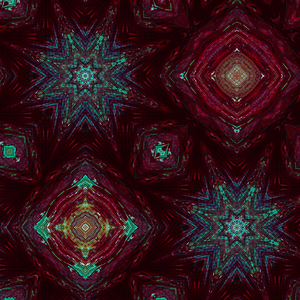 Abstract Star Geometric Pattern