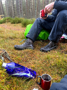 Scenes from the Trail - Time for a Brew 