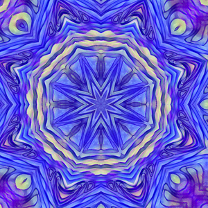Abstract Vibrant Pattern in Blue and Purple