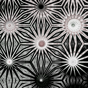 Abstract Coloured Modern Circles