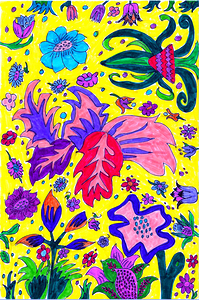 Abstract Floral Nature Design