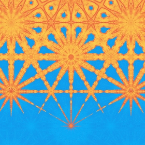 Abstract Tango and Turquoise