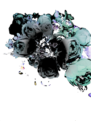 Abstract Flowering Bouquet