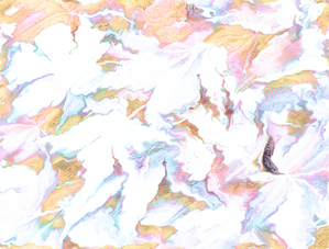 Abstract Pastel Melting Acer Leaves