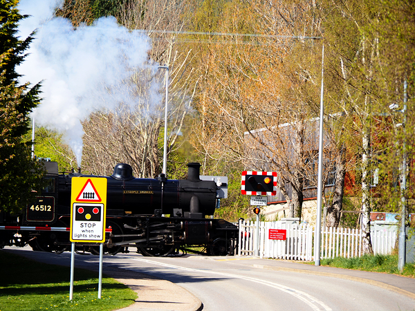 Scottish Highlands Steam Train                                                                                                                      Print