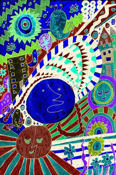 Abstract Dream Fantasy Design 2  Print