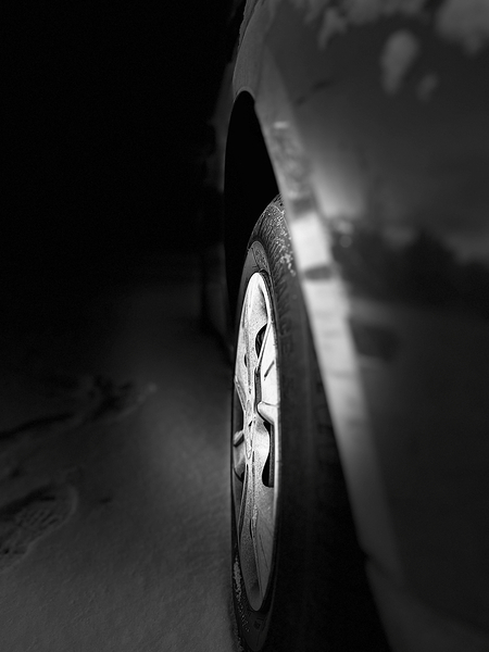 Everyday Lifes Moments- Cold Winter Morning in the Scottish Highlands Print