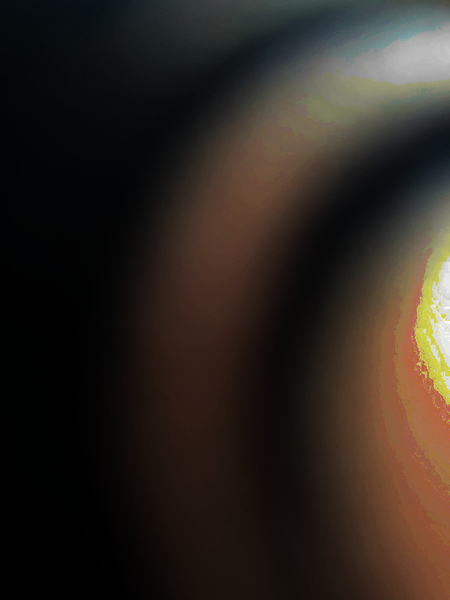 Dark Cool Abstract Print