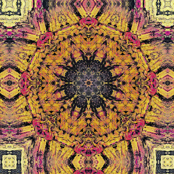 Abstract Kaleidoscope Mandala  Print