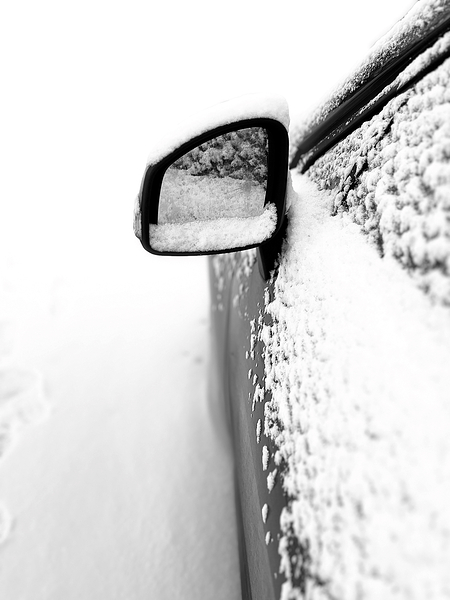 Everyday Lifes Moments- White Out in the Scottish Highlands Print