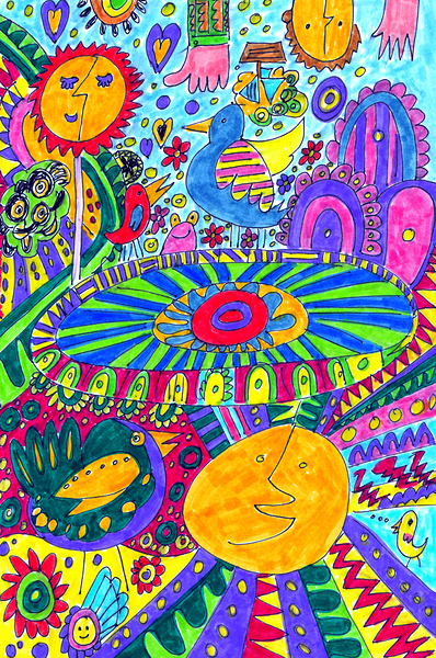 Abstract Nonsense Print