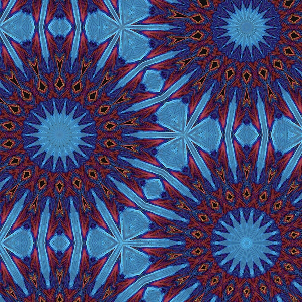 Abstract Shapes in Motion Print